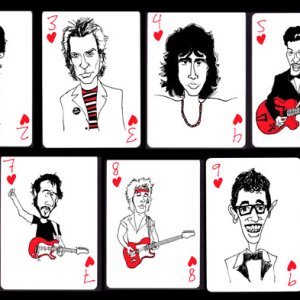 Rock Star Deck of Cards