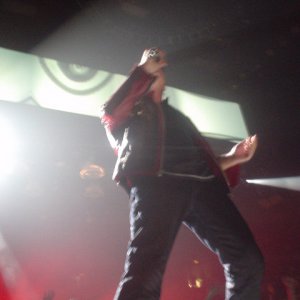 Bono sings and struts