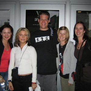 My Mom, Myself, Luke, Kelly & Penny Getting Ready To Enter The Air Canada C