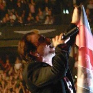Bono with ONE.org Banner