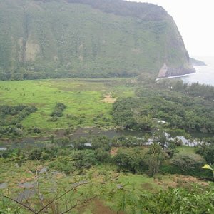 Waipi'o Valley, the Big Island, Hawai'i, near the in-laws'