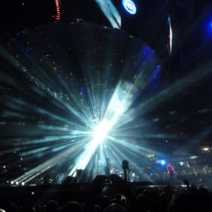 Discoball during WOWY