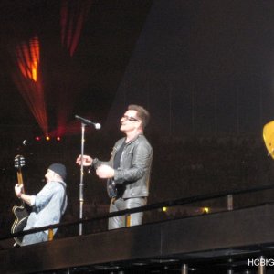 Edge, Bono and Adam