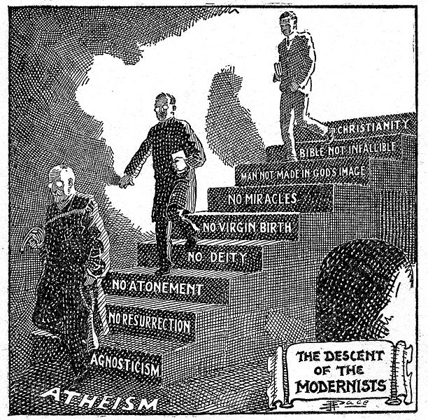 612px-Descent_of_the_Modernists%2C_E._J._Pace%2C_Christian_Cartoons%2C_1922.jpg