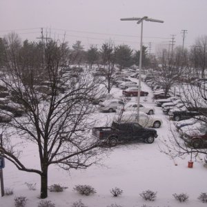 Snow in Northern Virginia