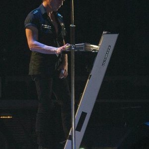Larry at a keyboard??
