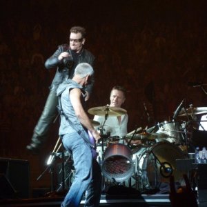 Bono Larry Adam Brussels 22-09-10