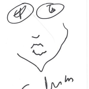 Bono's drawing of my daughter