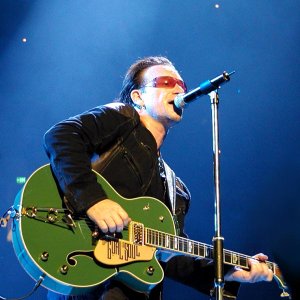 Bono with Guitar