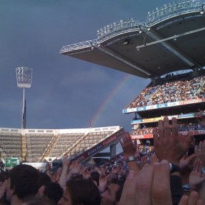 Rainbow in Dublin