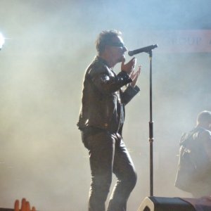 Bono during Magnificent
