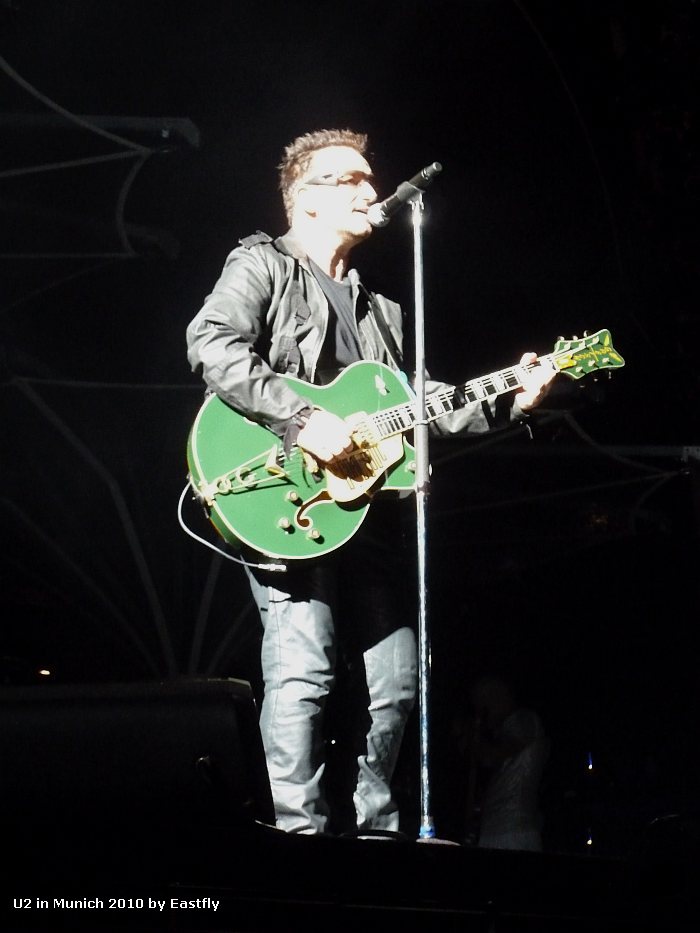 Bono with his Irish Falcon