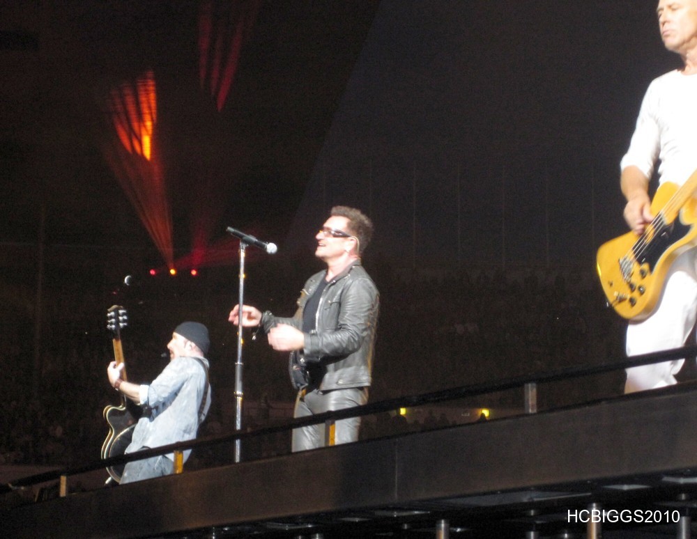 Edge, Bono and Adam