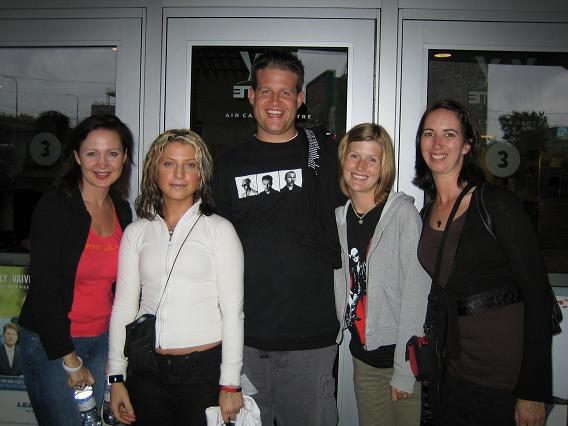 My Mom, Myself, Luke, Kelly & Penny Getting Ready To Enter The Air Canada C