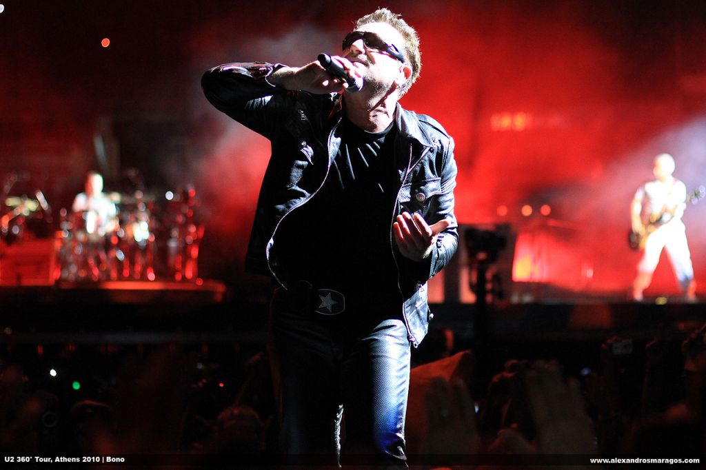 U2 360° Tour, Athens 2010 - Bono