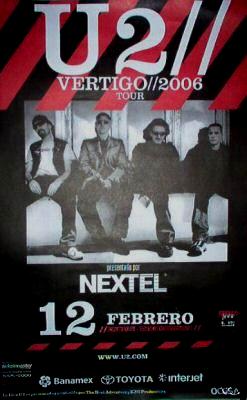 U2_Monterrey_Promo_Poster